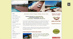 Desktop Screenshot of california-decks.com